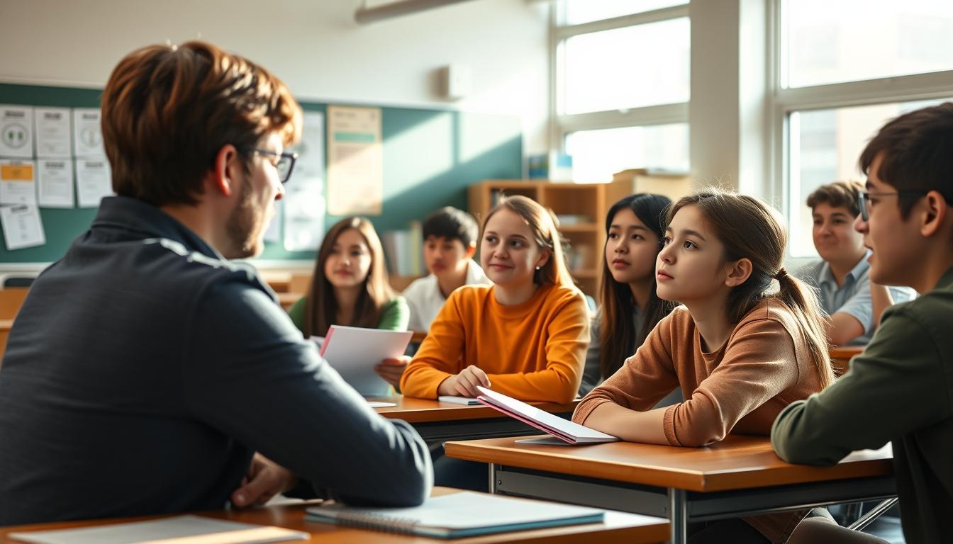 Structured study materials and learning resources on a desk